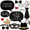 Big Dot of Happiness Masquerade - Carnival Mask Party Photo Booth Props Kit - 20 Count